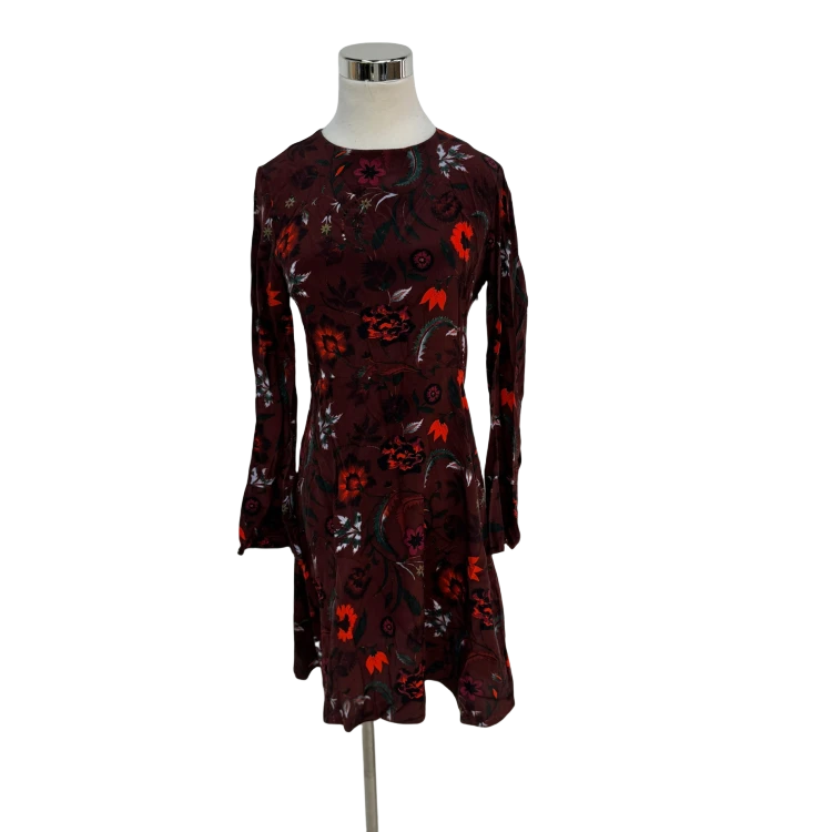 95新 SANDRO/桑德罗黛菲 妃鱼/Sandro/桑蚕丝/连衣裙/x四二二