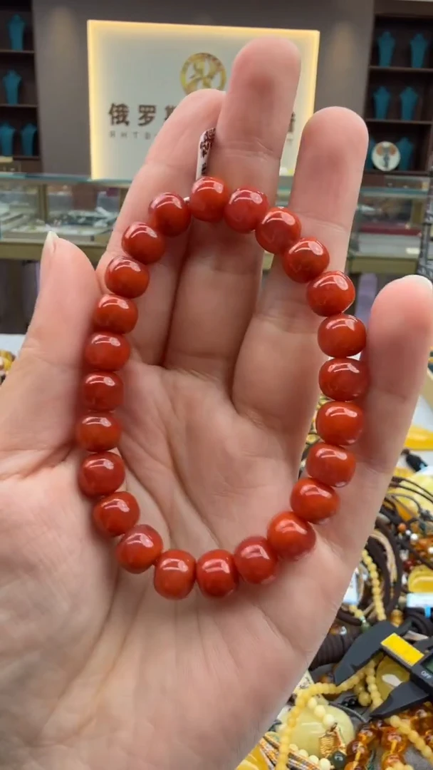 未镶嵌手链南红玛瑙444秒拍号 假一罚三