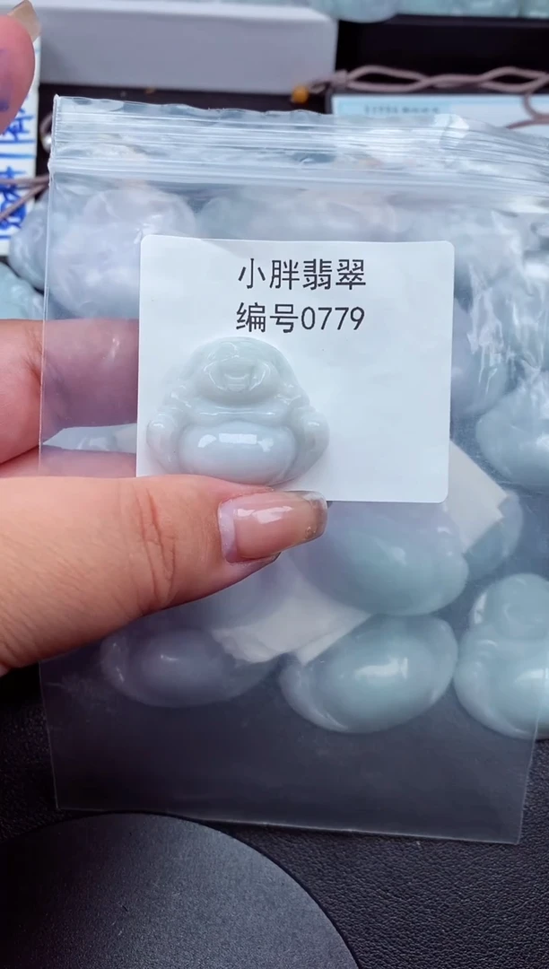 翡翠未镶嵌颈饰缅甸天然A货翡翠0779