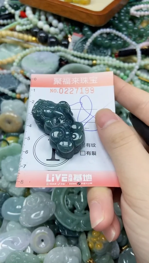 未镶嵌挂件翡翠闪购0227199