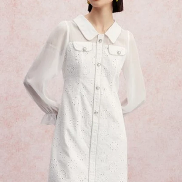 【诗语专属】曼德诗气质感小香风连衣裙MC534305542