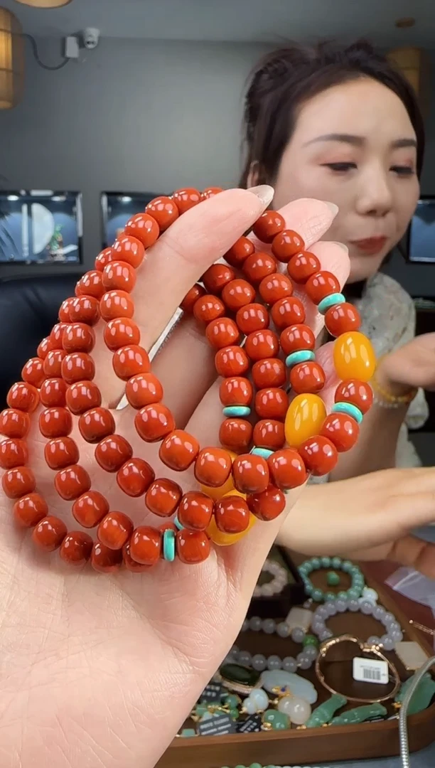 未镶嵌手链南红玛瑙多样性发拍一发一