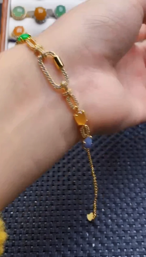 银S925镶嵌戒指翡翠1896