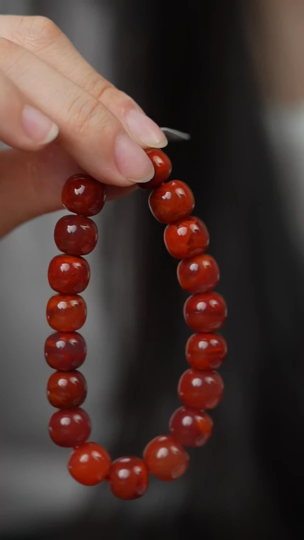 未镶嵌A107（多样性发一件）南红玛瑙单圈