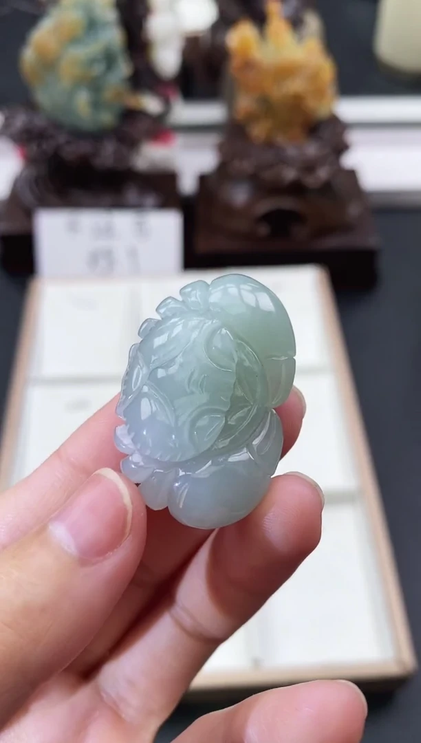 颈饰未镶嵌翡翠天然缅甸A货翡翠
