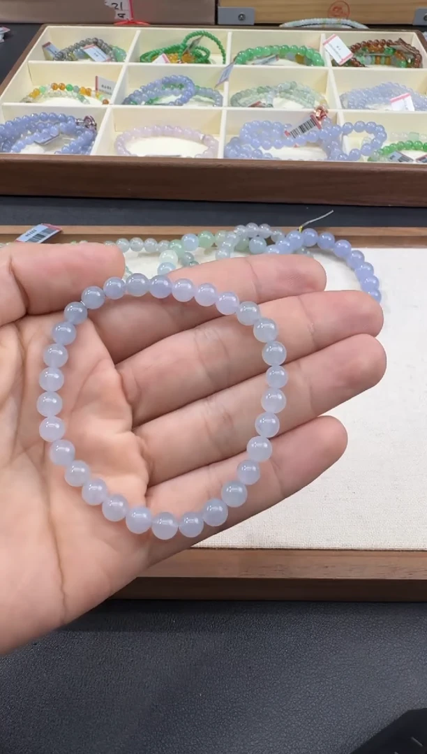 未镶嵌手串翡翠S0727-S1680-286