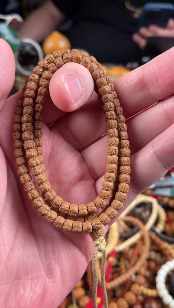 【闪购商品】金刚菩提吊坠王胖子文玩工作室藏式佛手108