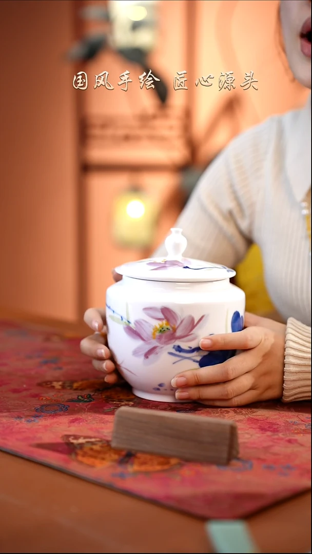 陶瓷景德镇高温釉中彩餐具（无毒无铅无镉）