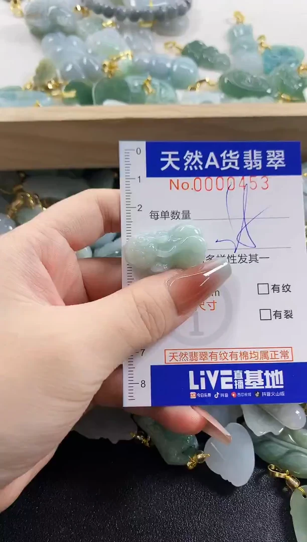 颈饰未镶嵌翡翠天然A货翡翠