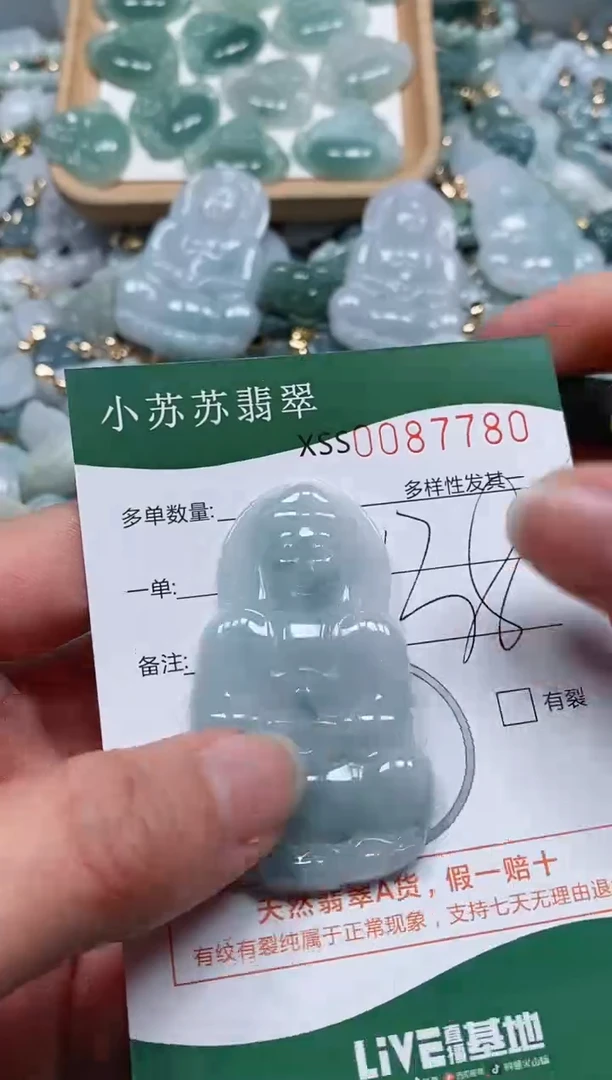 【闪购商品】翡翠颈饰未镶嵌闪购商品0087780