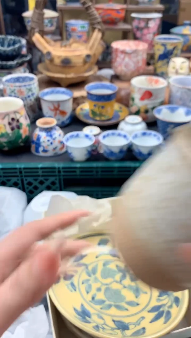 瓷片s**l137号九姑娘工艺品瓷器