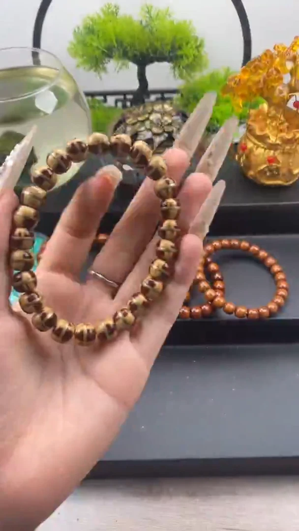 紫金鼠手串紫金鼠一线天二代花皮32号