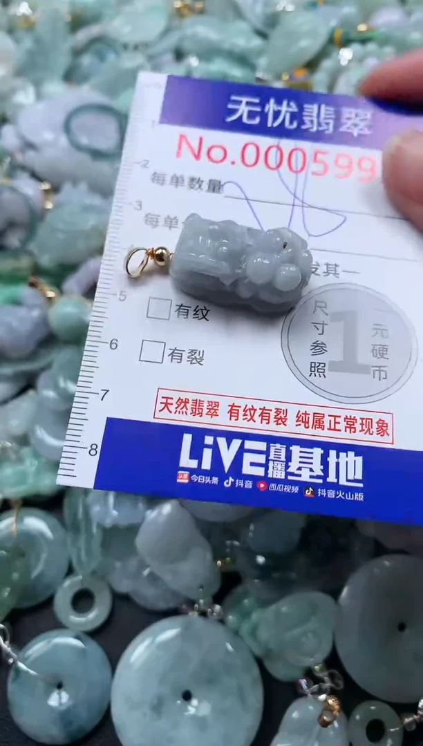颈饰未镶嵌翡翠5993