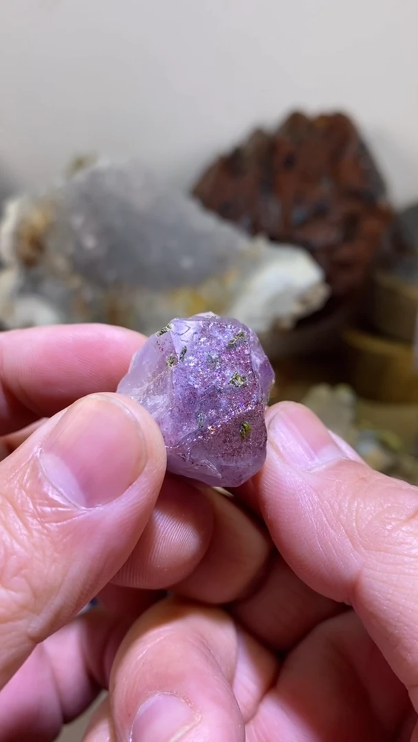未镶嵌珠宝半成品水晶3号四川美姑超七花园水晶