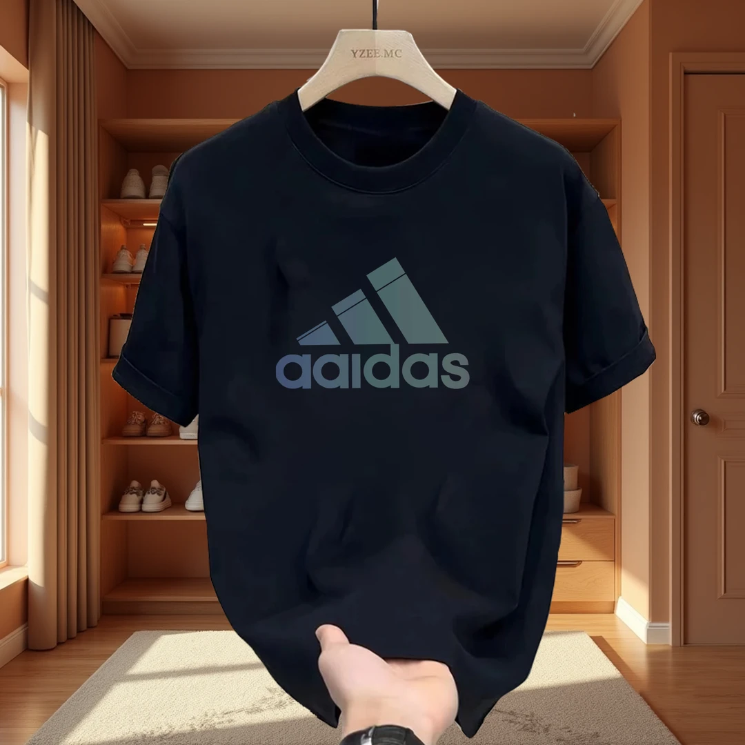 一折专区| 奥莱专柜 | 短袖印花圆领夏季T恤男子男装运动宽松透气