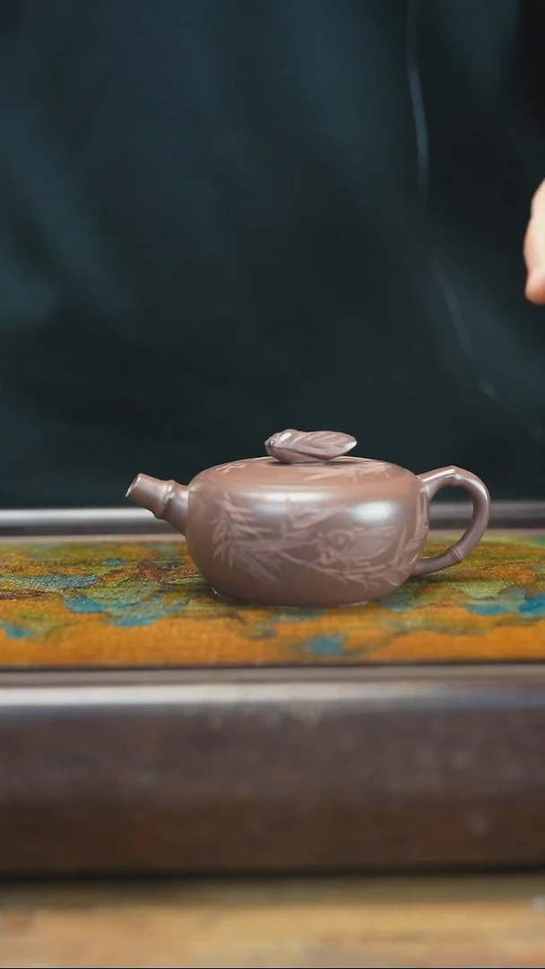 【闪购商品】紫砂茶杯2.25   高温天青  紫砂壶