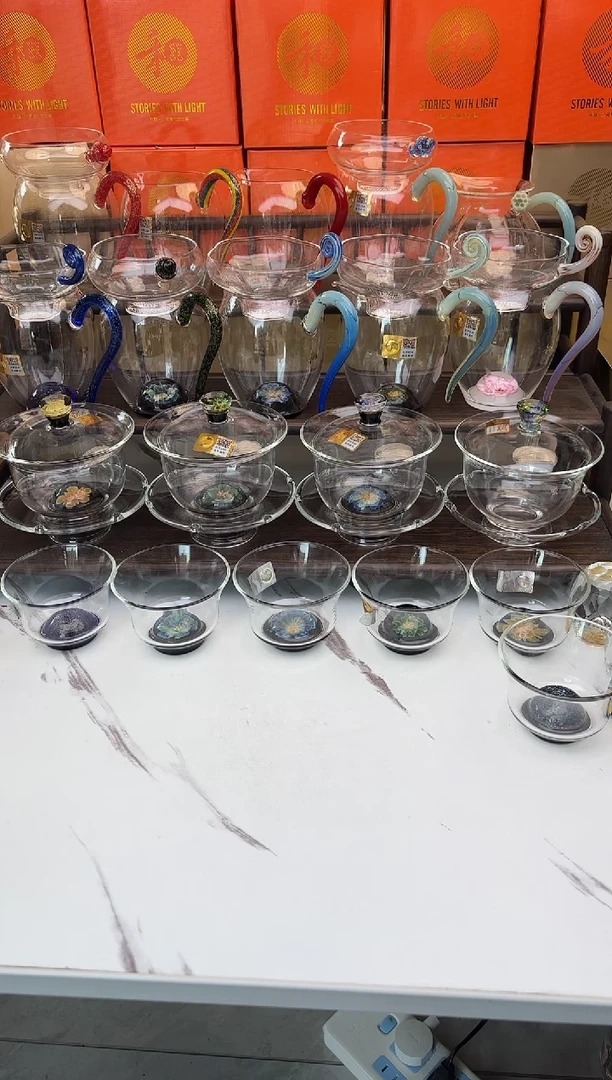 禾器 浮莲公道杯浅紫色 孤品