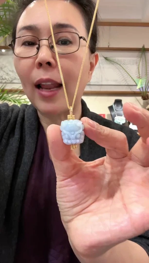 【闪购商品】翡翠颈饰未镶嵌国风