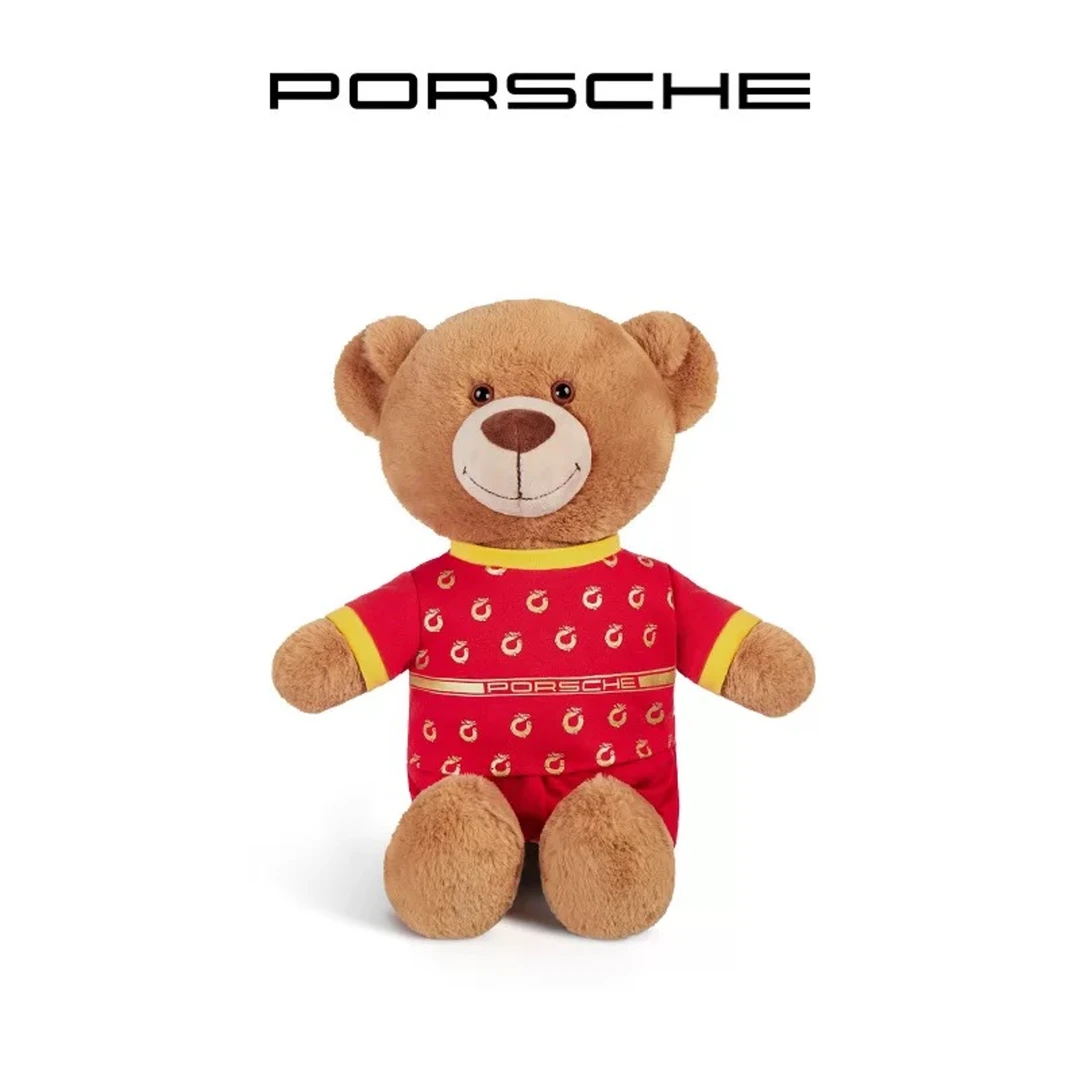 【官方正品】Porsche 保时捷 泰迪熊 龙年版 公仔礼物 毛绒玩具