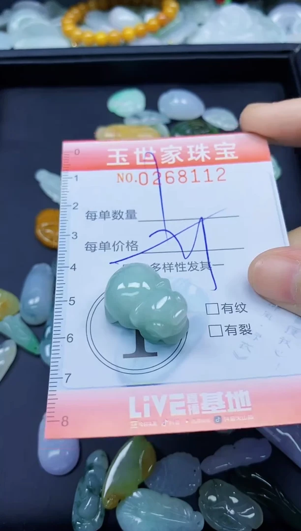 翡翠未镶嵌颈饰闪购0268112多样性发其一