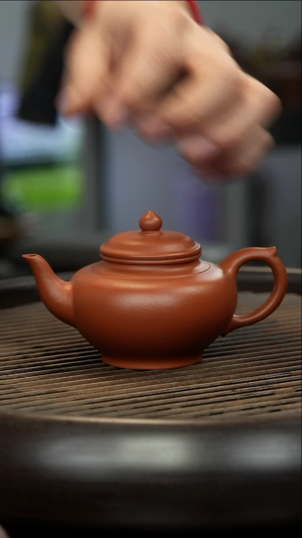 茶壶紫砂阎记葫芦款 笑樱壶