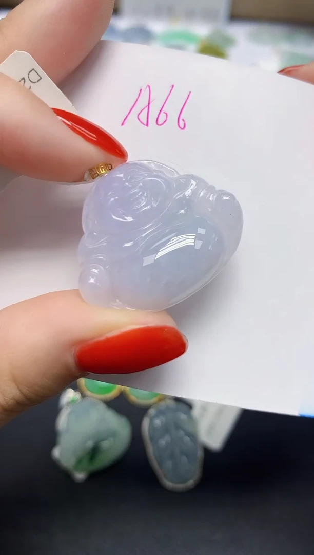 颈饰18K金镶嵌翡翠天然缅甸翡翠A货翡翠百元以上9元证书费自理