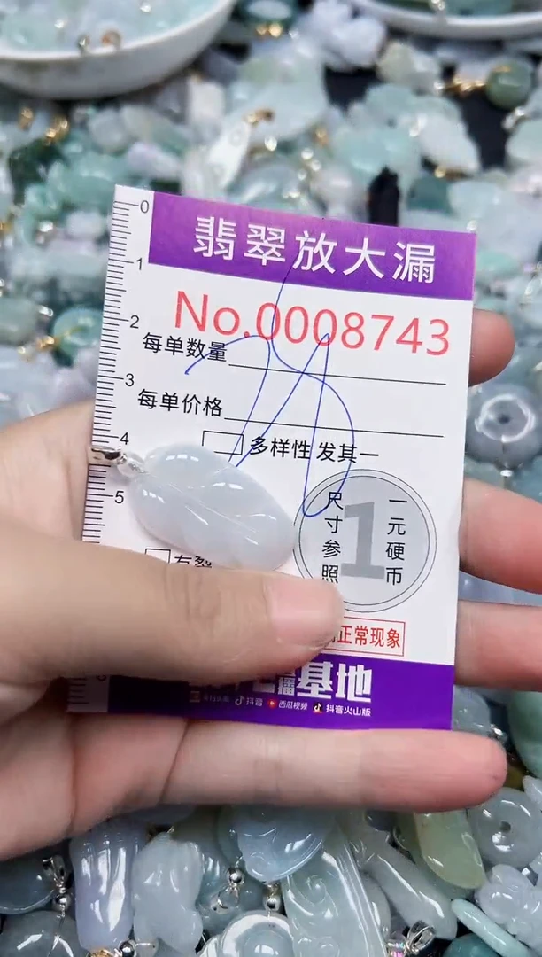颈饰未镶嵌翡翠8743