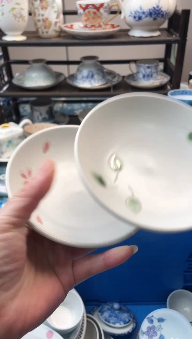 晕*瑞瓷甄选瓷器18包邮E634