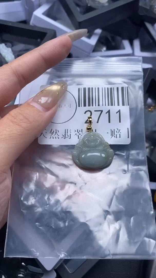 颈饰未镶嵌翡翠2711