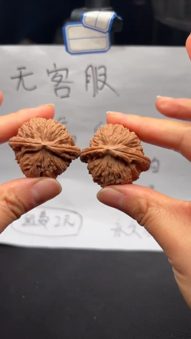 把件文玩核桃23白狮子