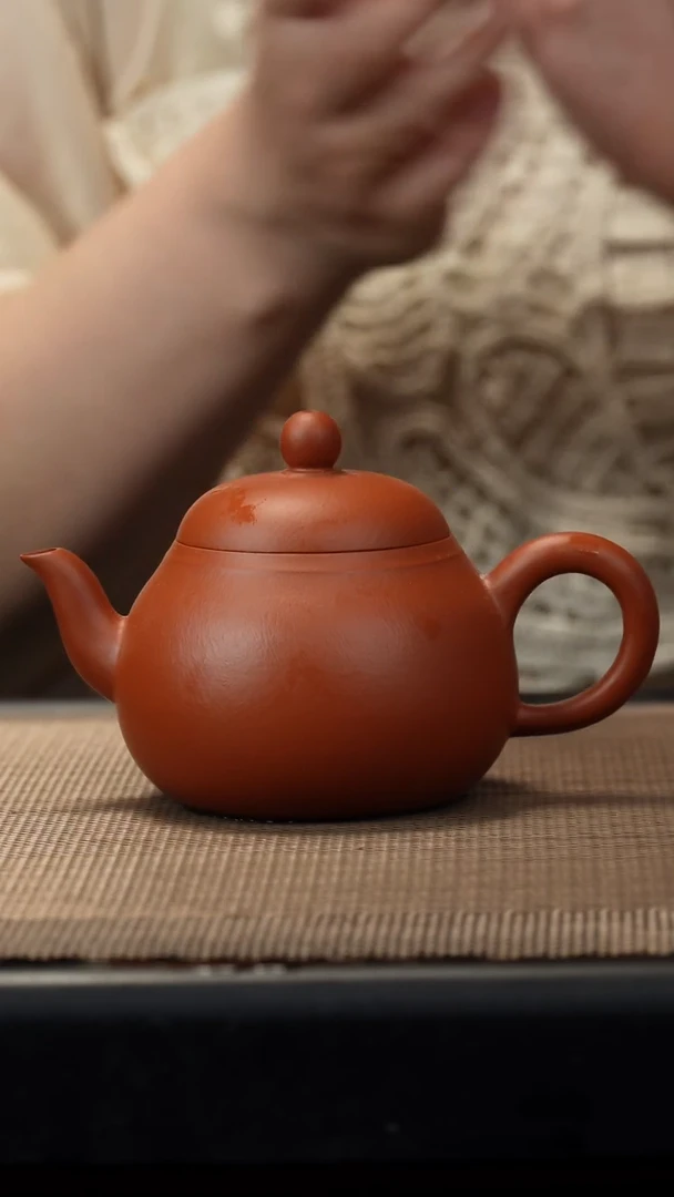 茶壶紫砂朱泥高梨150CC
