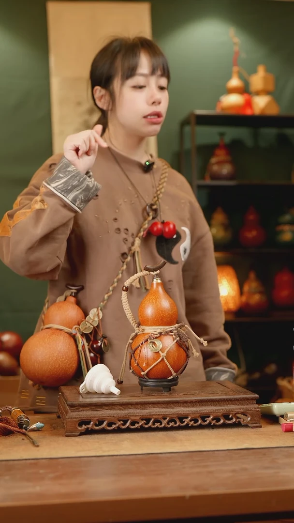 142号精品天然大漆酒葫芦一物一拍~