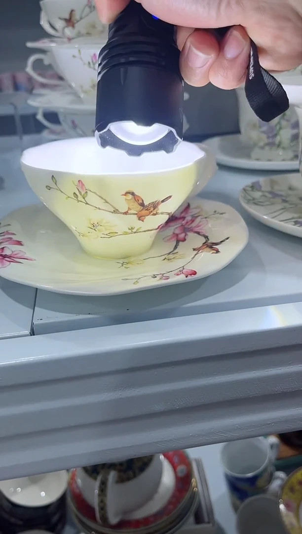 瓷片日用陶瓷（简装）咖啡杯一套