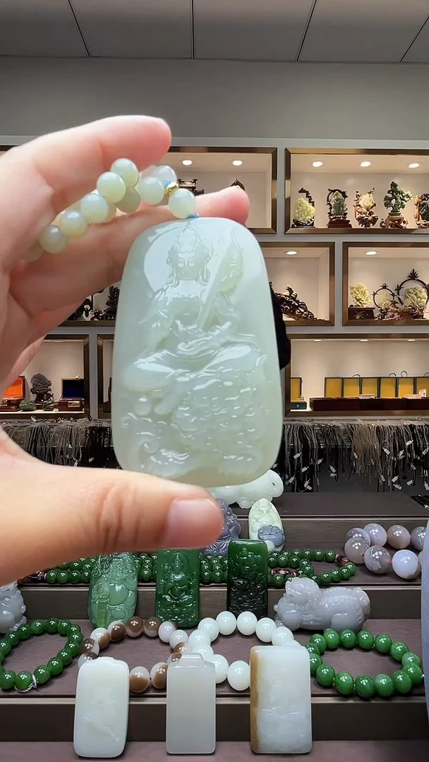 【闪购商品】和田玉颈饰未镶嵌苏