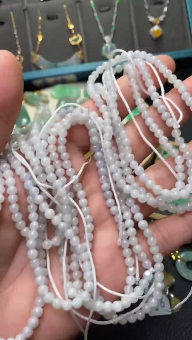翡翠未镶嵌颈饰多样性发其一净货33002