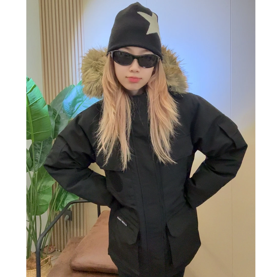 极寒五防石墨烯加厚毛领派克羽绒服！科技感顶满不怕冷别买