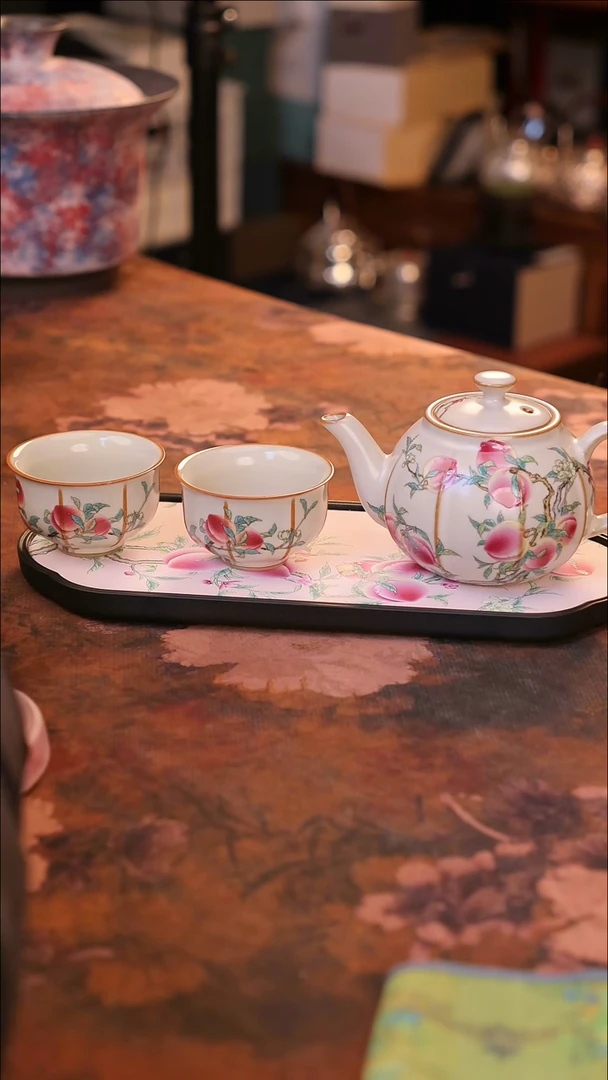 【闪购商品】陶瓷茶具（无礼盒无茶盘）@@A8770