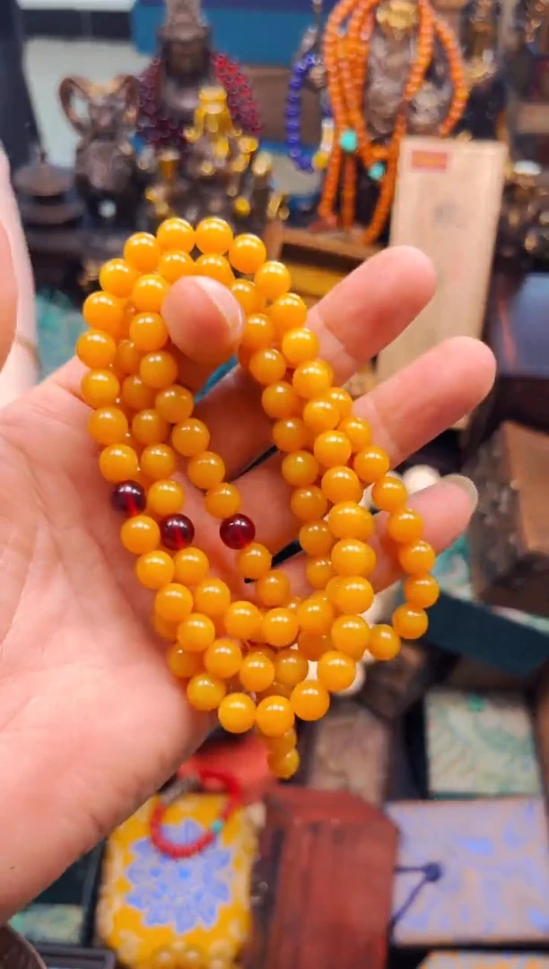 未镶嵌颈饰蜜蜡安哥精品精选链接B24