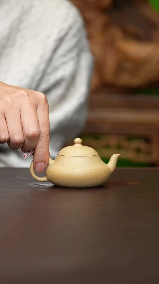 茶壶紫砂宜兴原矿本绿君德微瑕孤品