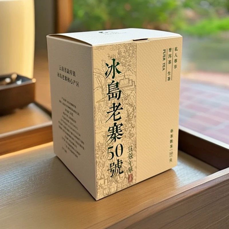 冰岛老寨50号：2025年春茶豆蔻年华-核心向阳地块普洱茶生茶