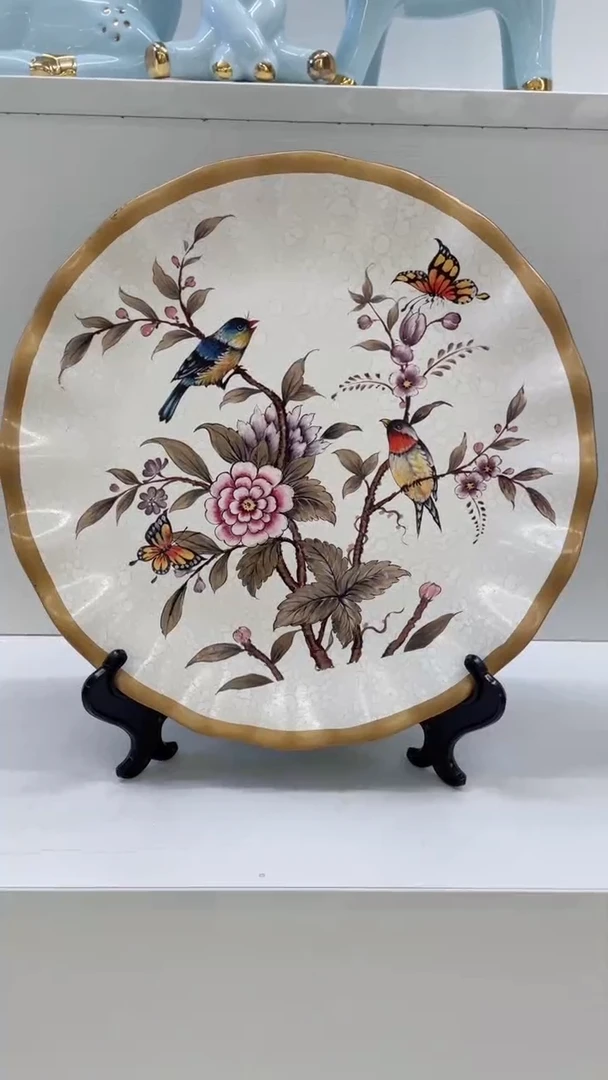 陶瓷花鸟盘（169盘）