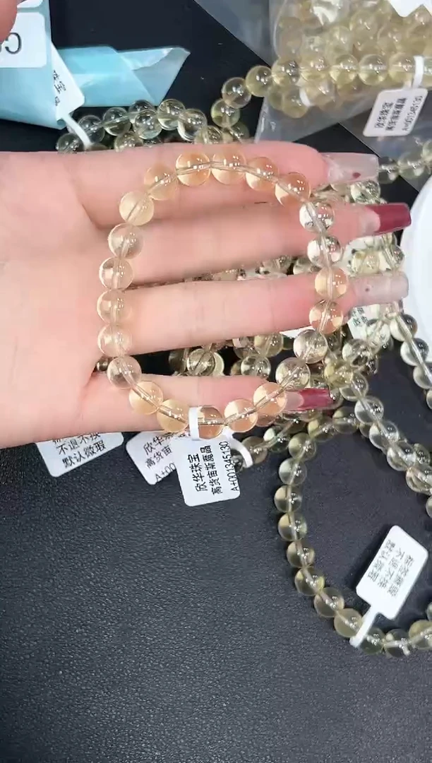 【闪购商品】水晶手串未镶嵌86C多样性发其一/1条8mm默认微瑕