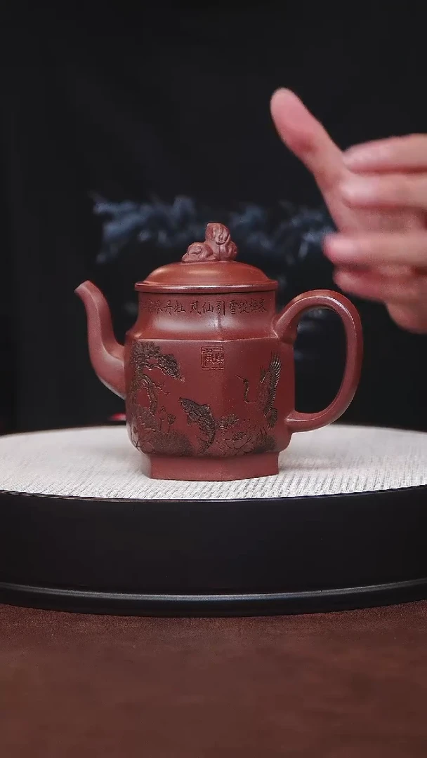 茶杯紫砂六方宫灯