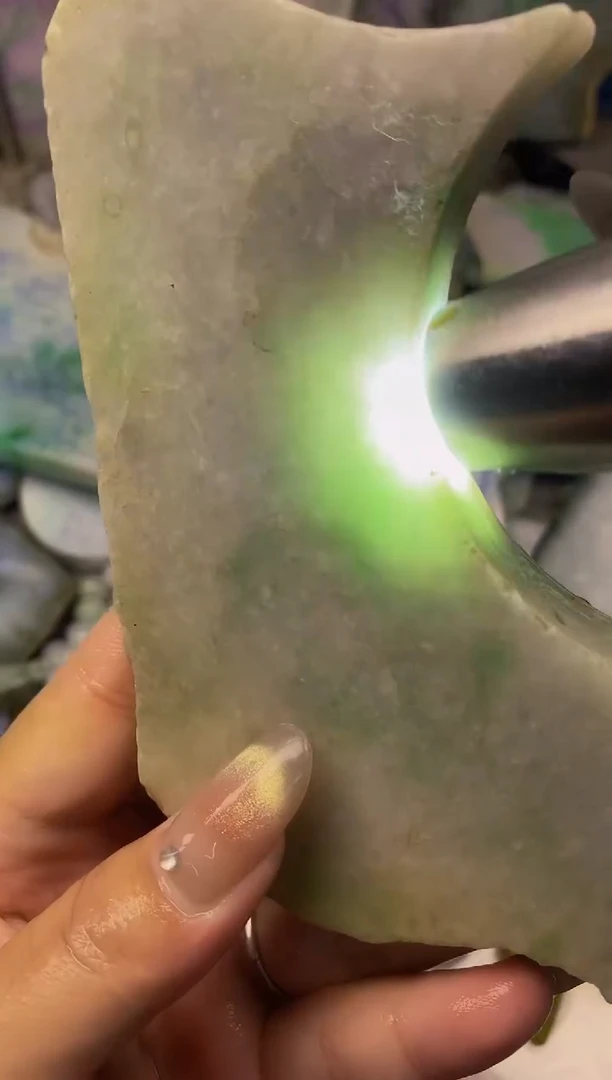 散珠翡翠天然缅甸翡翠A货897