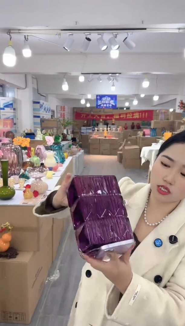 【闪购商品】琉璃静姐花器V-花瓶品31