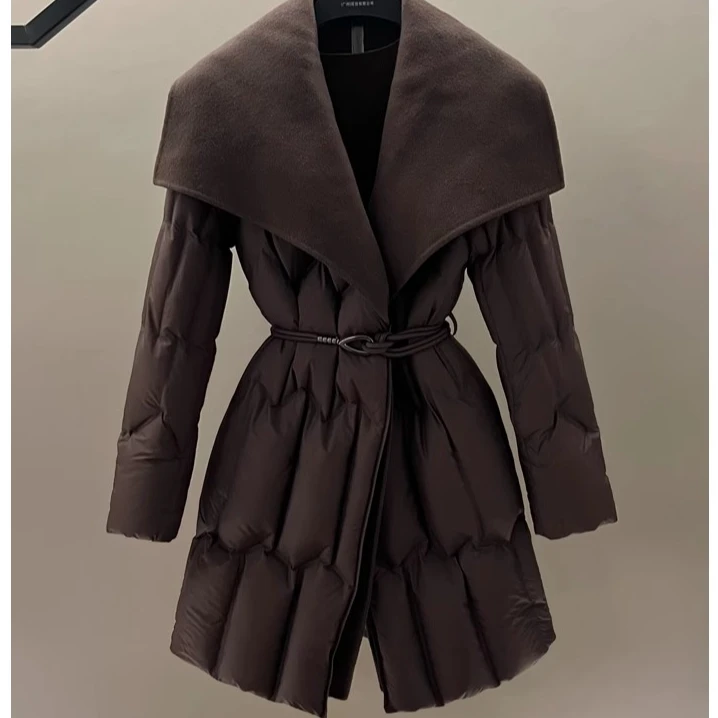 冬季新款1623法式轻奢加厚棉服外套高级感保暖百搭显瘦棉服服女装