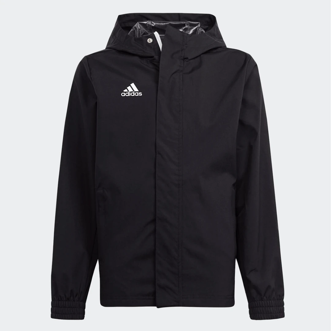 阿迪达斯 流光风官方足球训练运动连帽夹克外套男款 IK4010