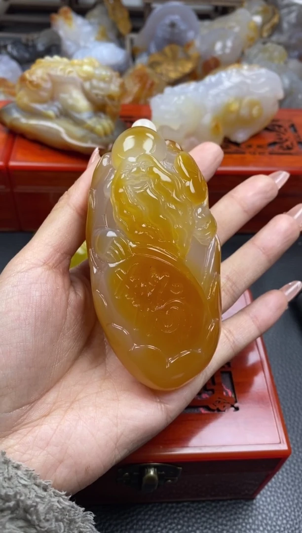 【闪购商品】玛瑙/玉髓手把未镶嵌00