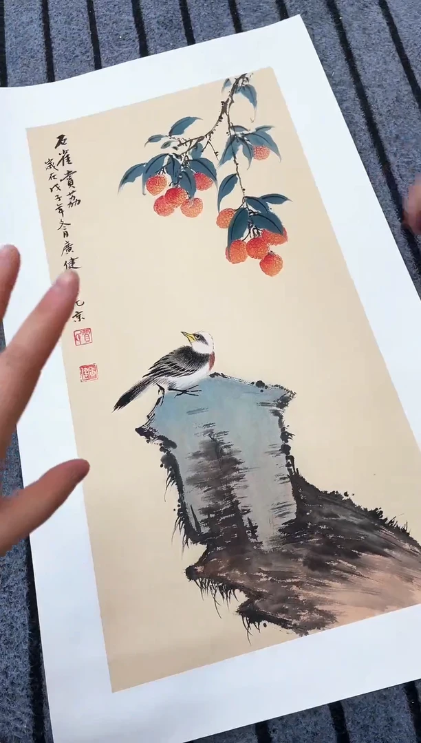 精品国画花鸟作品