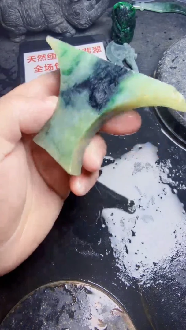 未镶嵌挂件翡翠天然翡翠274